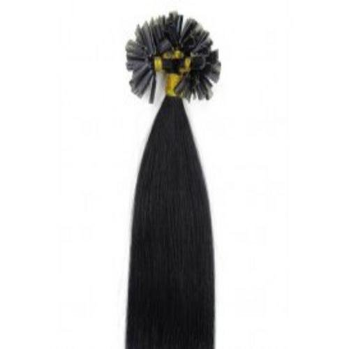 50 cm Hot Fusion Hair extensions 1# Black - | Fashiongirl