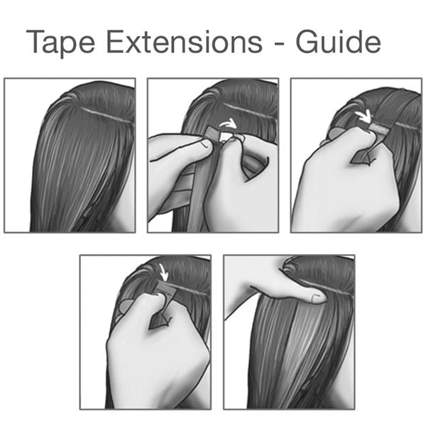 50 cm tape on light brown 6# - | Fashiongirl