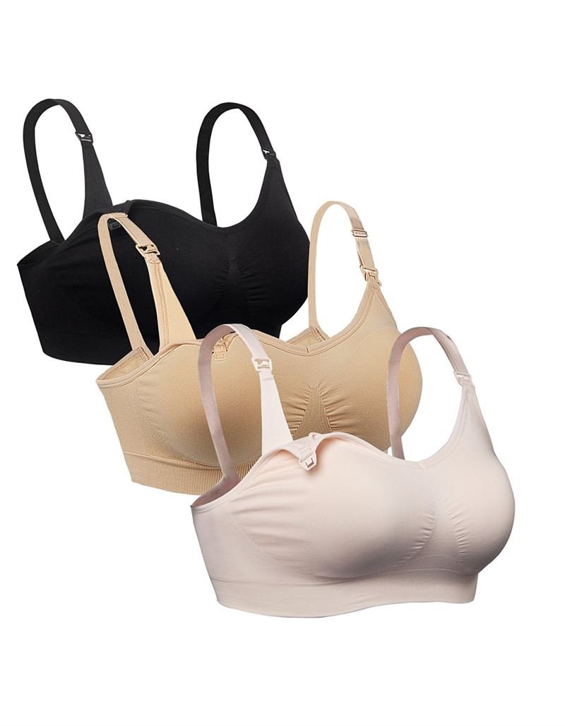 AVA Comfort Underwired Nursing Bra - Black - Shapewear | Fashiongirl