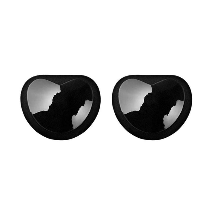 Bra inserts - Heart shaped push up pads for bra - Black - Shapewear | Fashiongirl