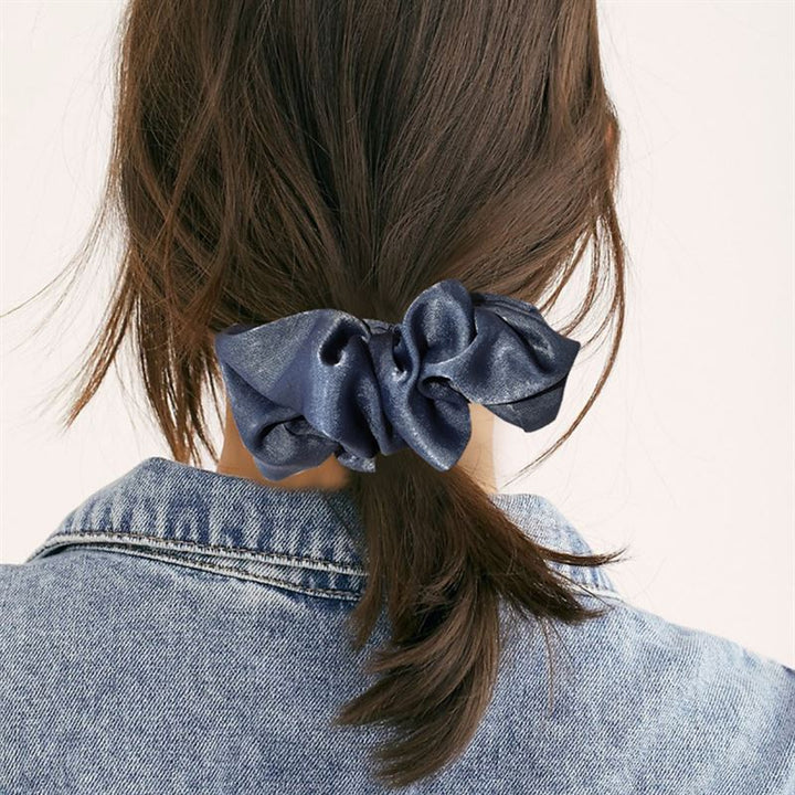 Chris Rubin Aris XL Scrunchie - Black - Hair Accessories