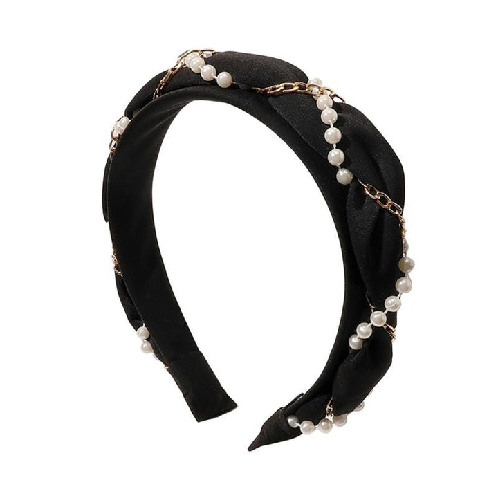 Chris Rubin Kiko Headband - Black - Hair Accessories | Fashiongirl