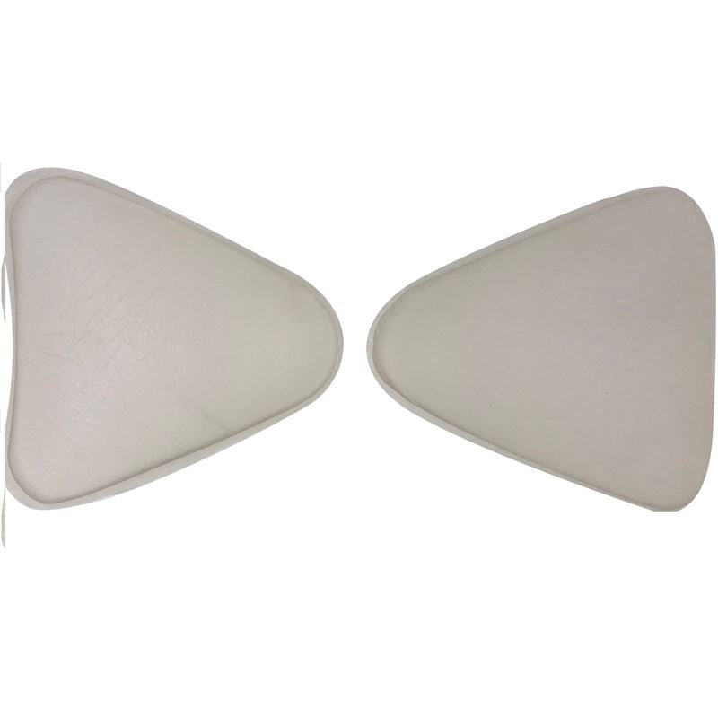 Clear silicone bra inserts - Classic Triangular (2 x 90 grams) - Shapewear | Fashiongirl