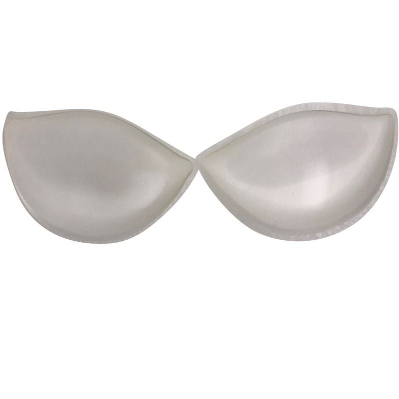 Clear silicone bra inserts - Crescent (2 x 90 grams) - Shapewear | Fashiongirl