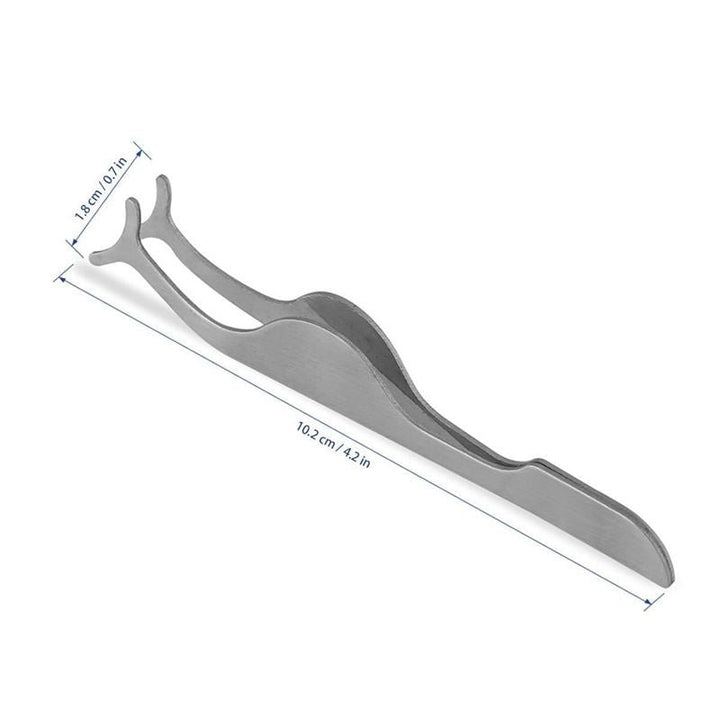 EB Eyelash Applicator - Eyelash Tweezers in stainless steel - | Fashiongirl