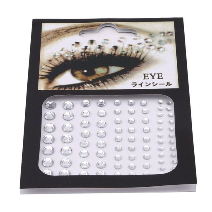 Face Jewels - Face diamonds - 80 pcs crystal diamonds - | Fashiongirl