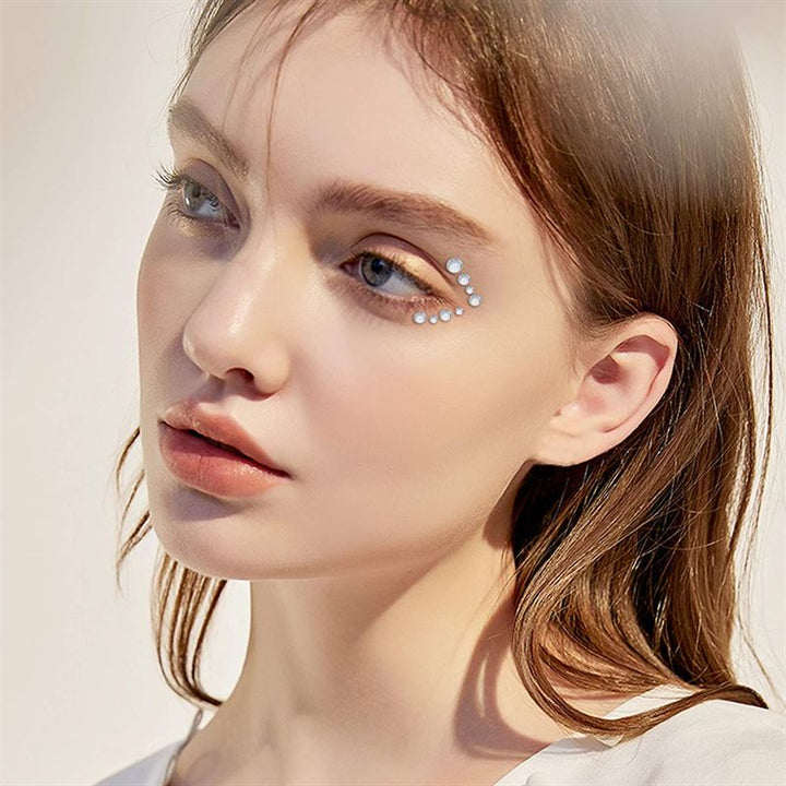 Face Jewels - Face diamonds - 80 pcs crystal diamonds - | Fashiongirl
