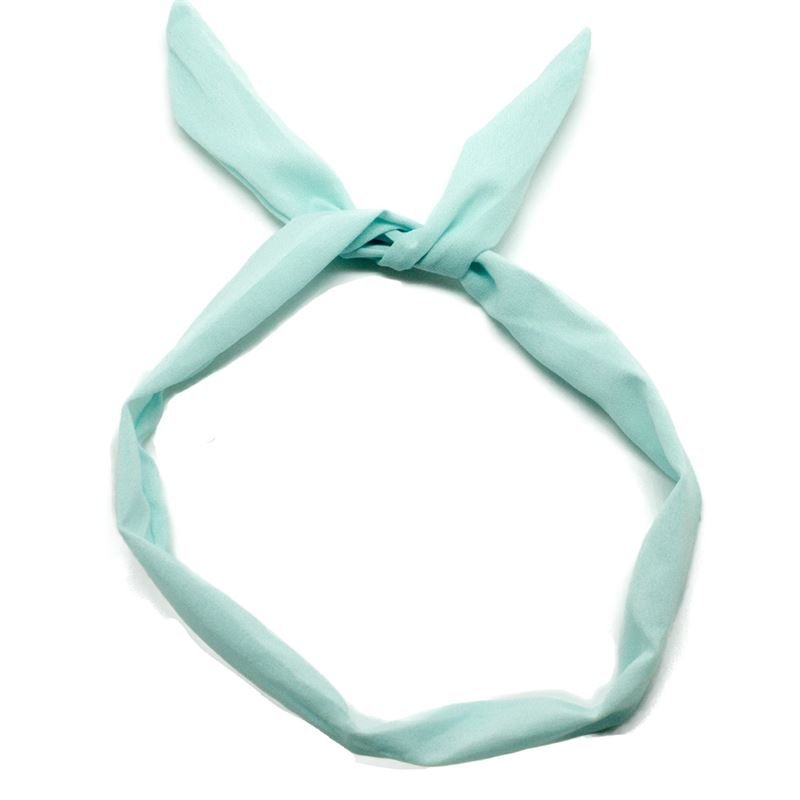 Flexi Hairband with steel wire - turquoise - Hair Accessories | Fashiongirl