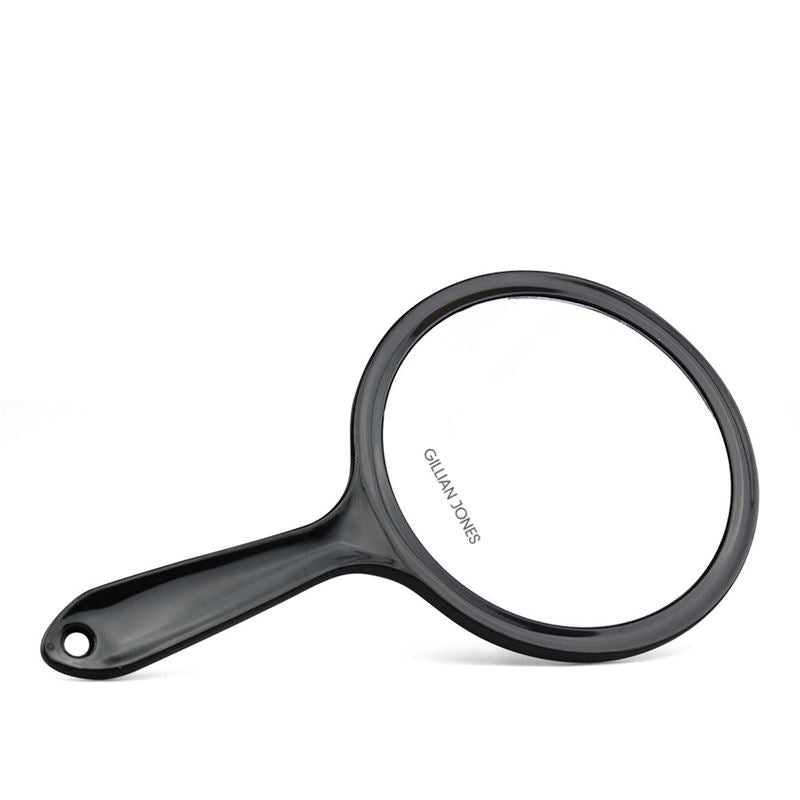 Gillian Jones Black Mirror two - sided hand mirror - | Fashiongirl