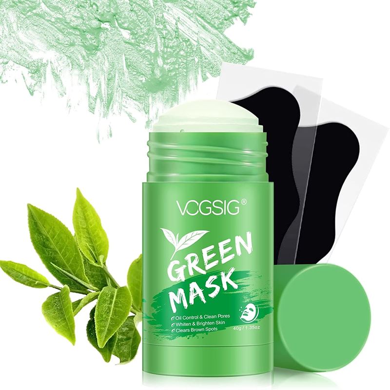 Green Tea Mask Stick - Remove blackheads with green tea extract - | Fashiongirl