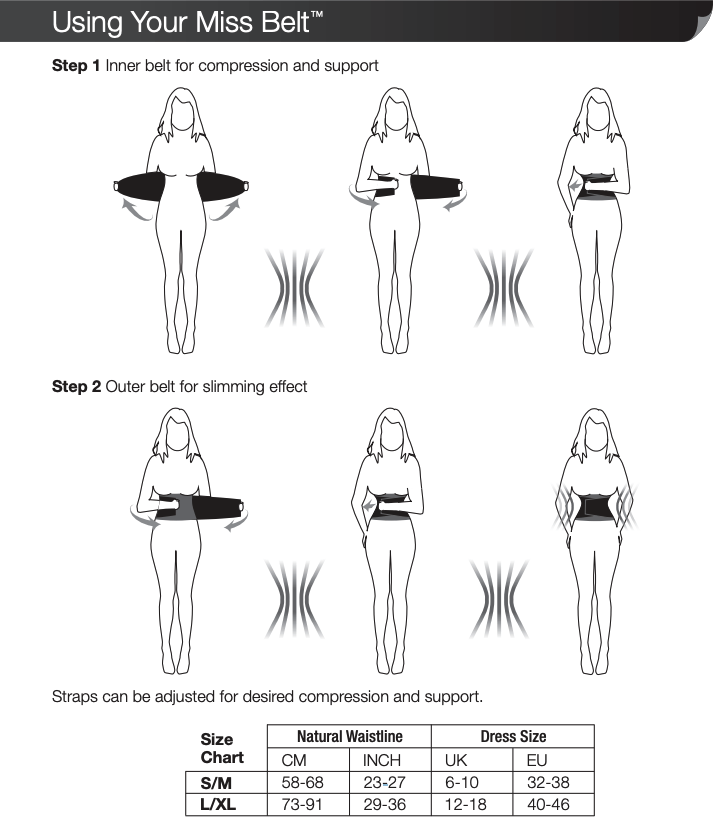 Miss Belt Power / Waist Trainer - | Fashiongirl