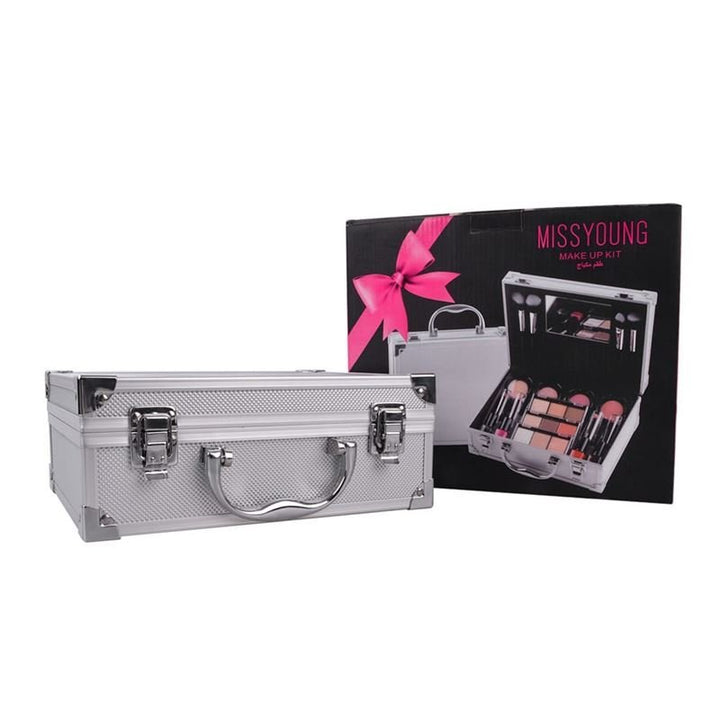 Miss Young Complete Makeup Case Set in Aluminium - GM14038 - 2 - | Fashiongirl