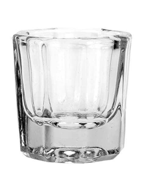 Mixing glass for mixing eyebrow colour or acrylic nail powder - | Fashiongirl