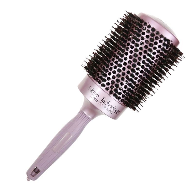 Nano Ceramic Thermal Hair Brush with Boar Hair - 65 MM - Hair Styling tool | Fashiongirl