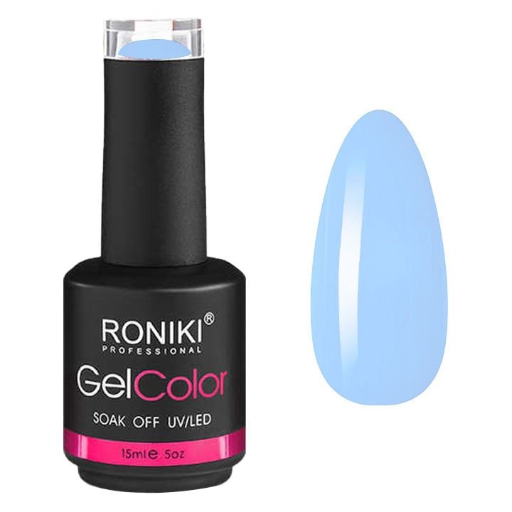 RONIKI Gel Nail Polish Pale Cerulean (04) - | Fashiongirl