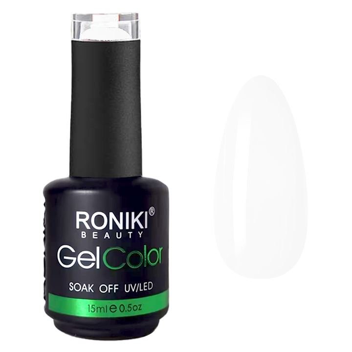 RONIKI Gel Nail Polish White (01) - | Fashiongirl
