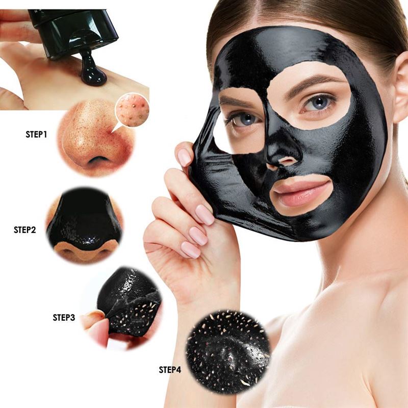 Shills Black Mask Purifying Peel - off Mask - For blackheads, acne, impure skin - | Fashiongirl