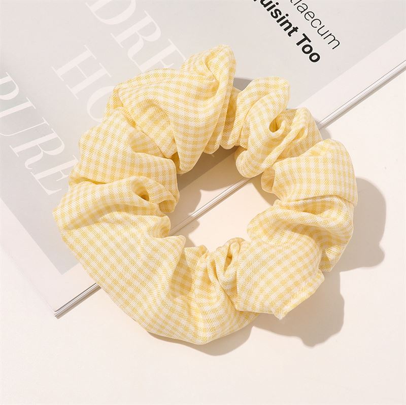 SOHO Camilla Scrunchie - Yellow - Hair Accessories