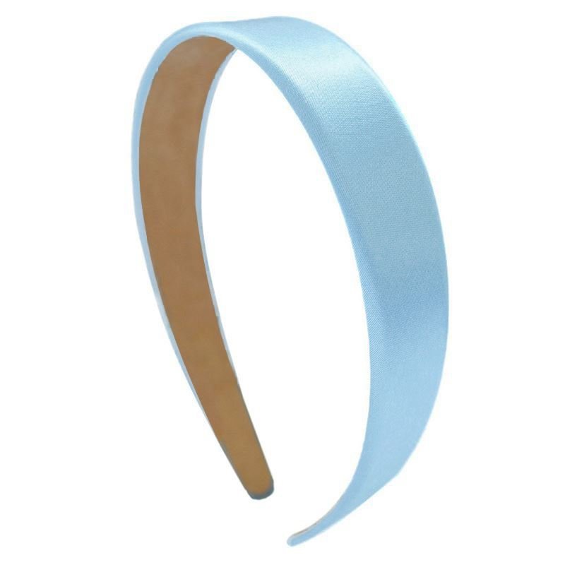 SOHO Classic Satin Headband - Light Blue - Hair Accessories