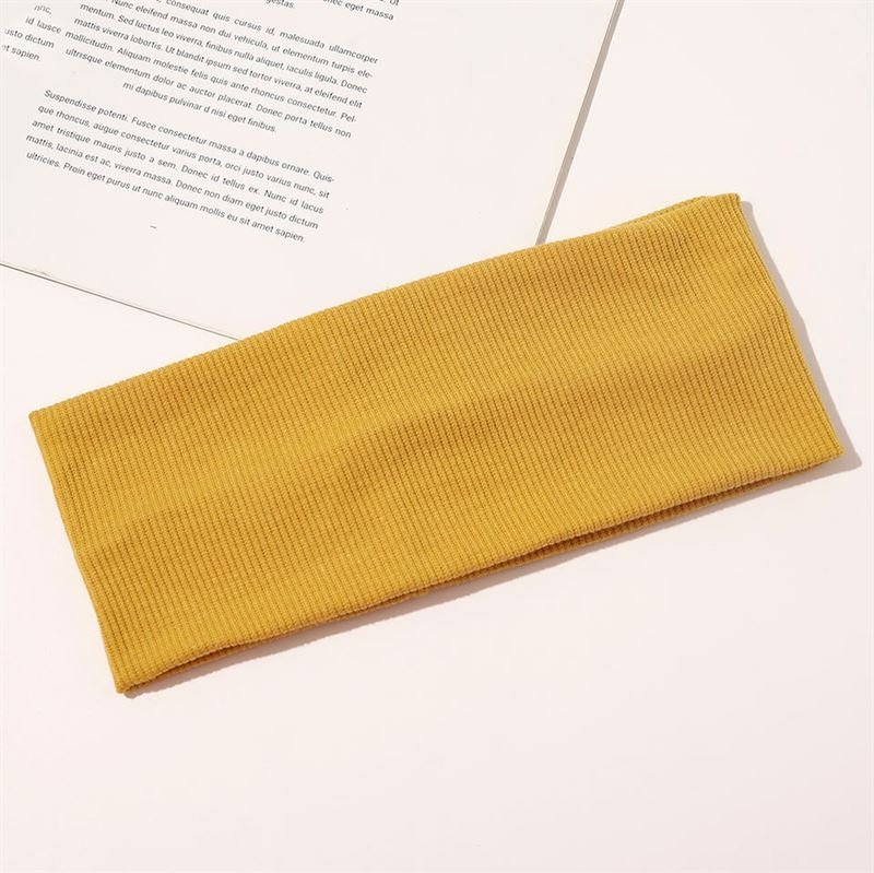 SOHO Dawn Hairband - Mustard - Hair Accessories | Fashiongirl