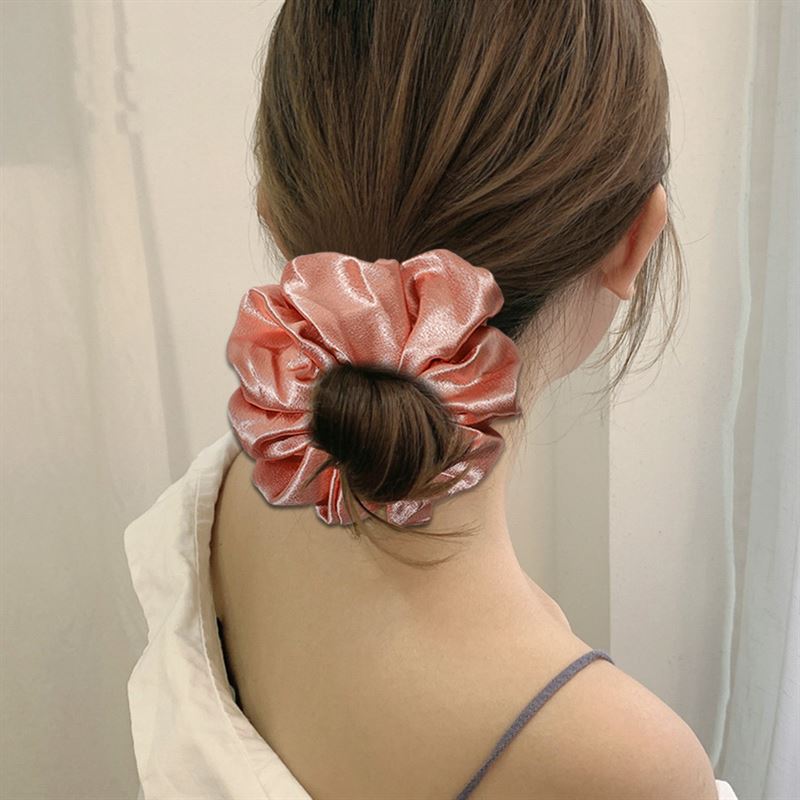 SOHO Dina Scrunchie - White - Hair Accessories