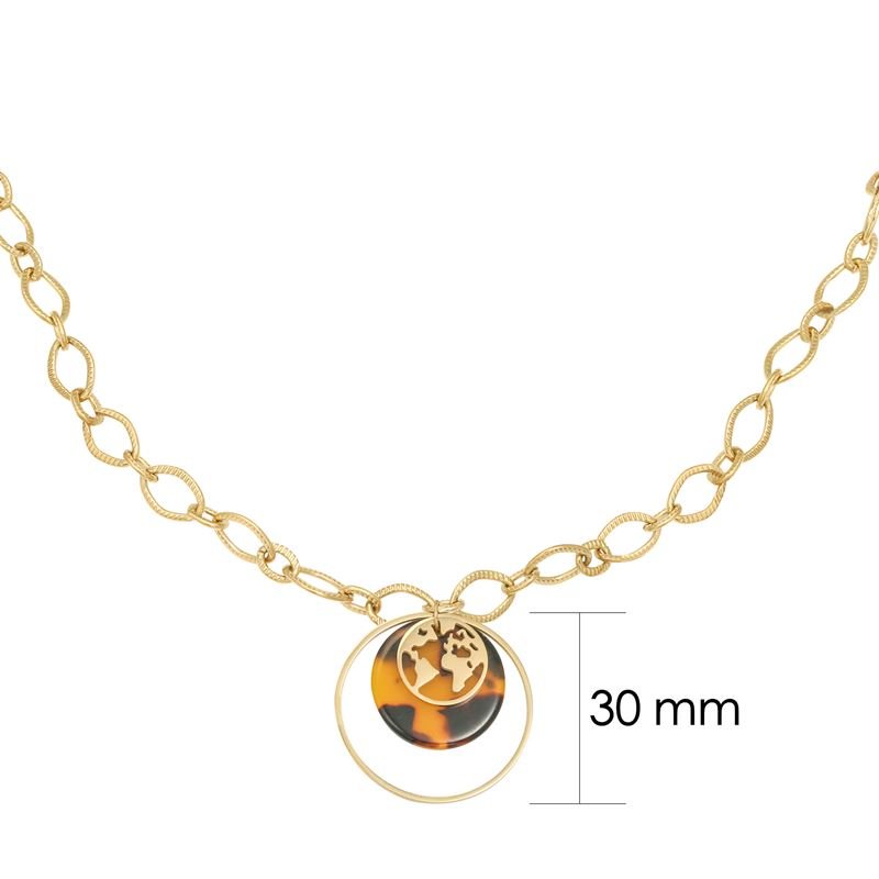 SOHO Explorer Necklace - Gold - | Fashiongirl