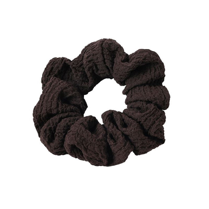 SOHO Frida Scrunchie - Dark brown - Hair Accessories