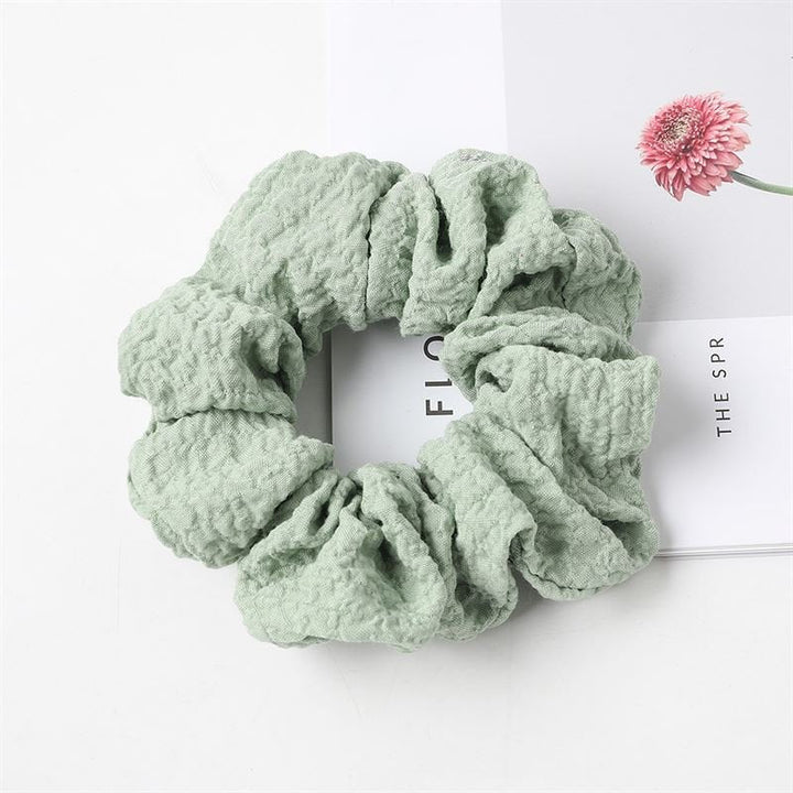 SOHO Frida Scrunchie - Pastel Green - Hair Accessories