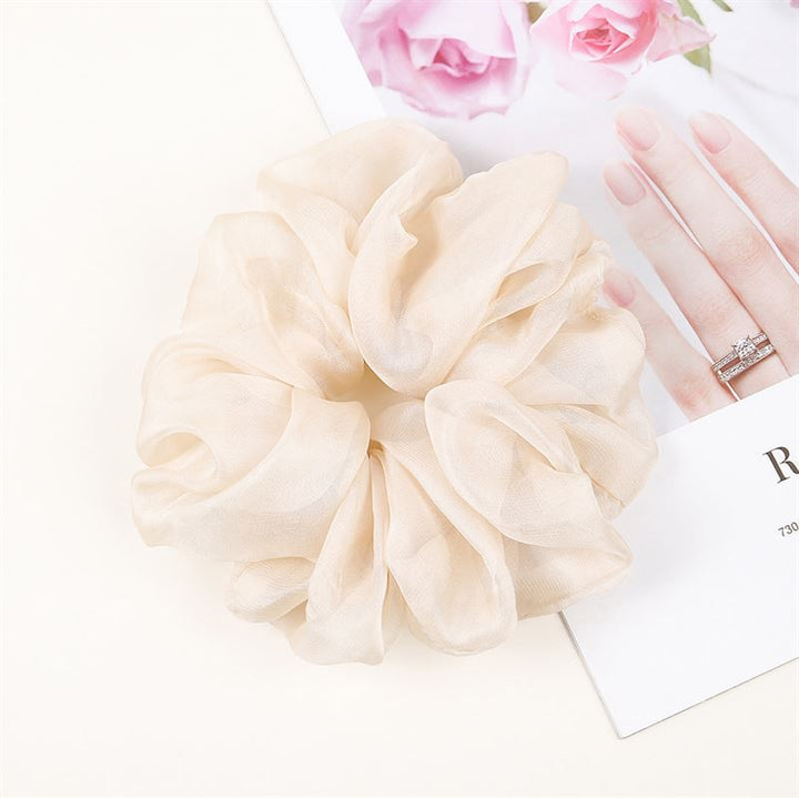 SOHO Keeya Scrunchie - Beige - Hair Accessories