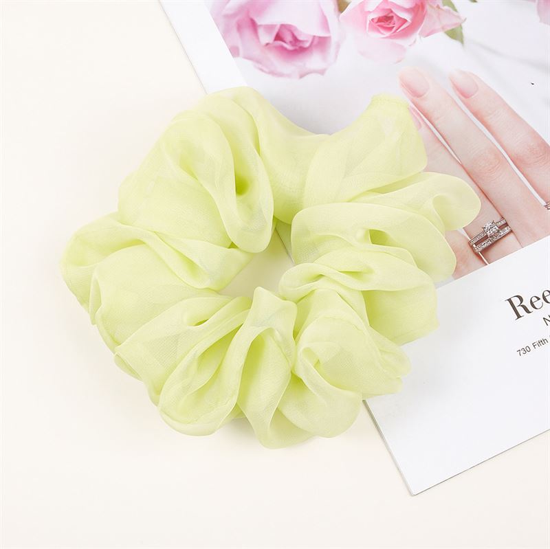 SOHO Keeya Scrunchie - Lemon - Hair Accessories