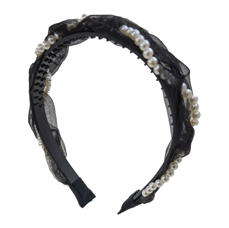 SOHO Marissa Headband - Black - Hair Accessories | Fashiongirl