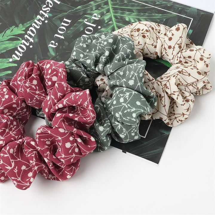 SOHO Ries Scrunchie - Red - Hair Accessories