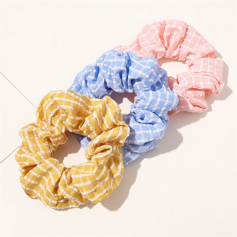 SOHO Rikke Scrunchie - Blue - Hair Accessories