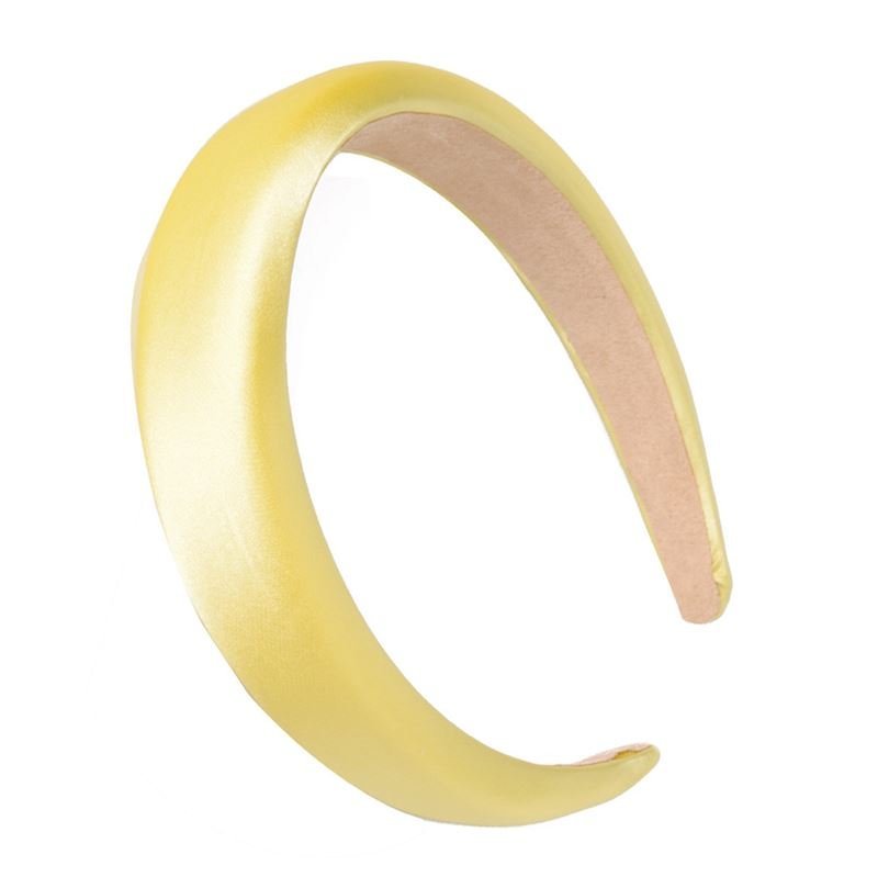 SOHO Satin Headband - Lemon - Hair Accessories