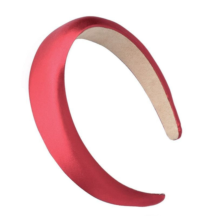 SOHO Satin Headband - Red - Hair Accessories