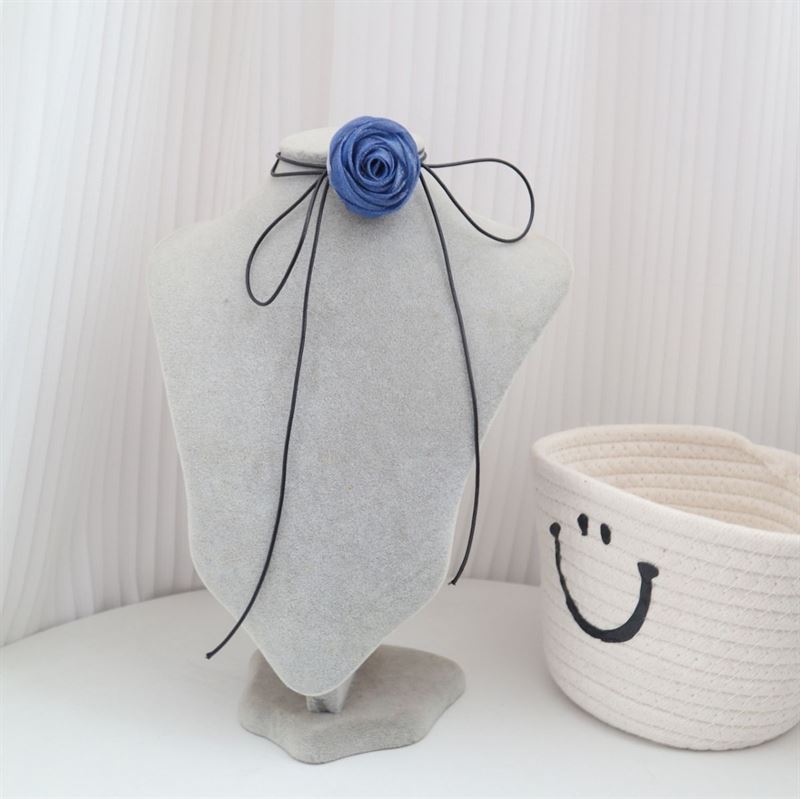 SOHO Shene Choker Necklace - Blue - | Fashiongirl