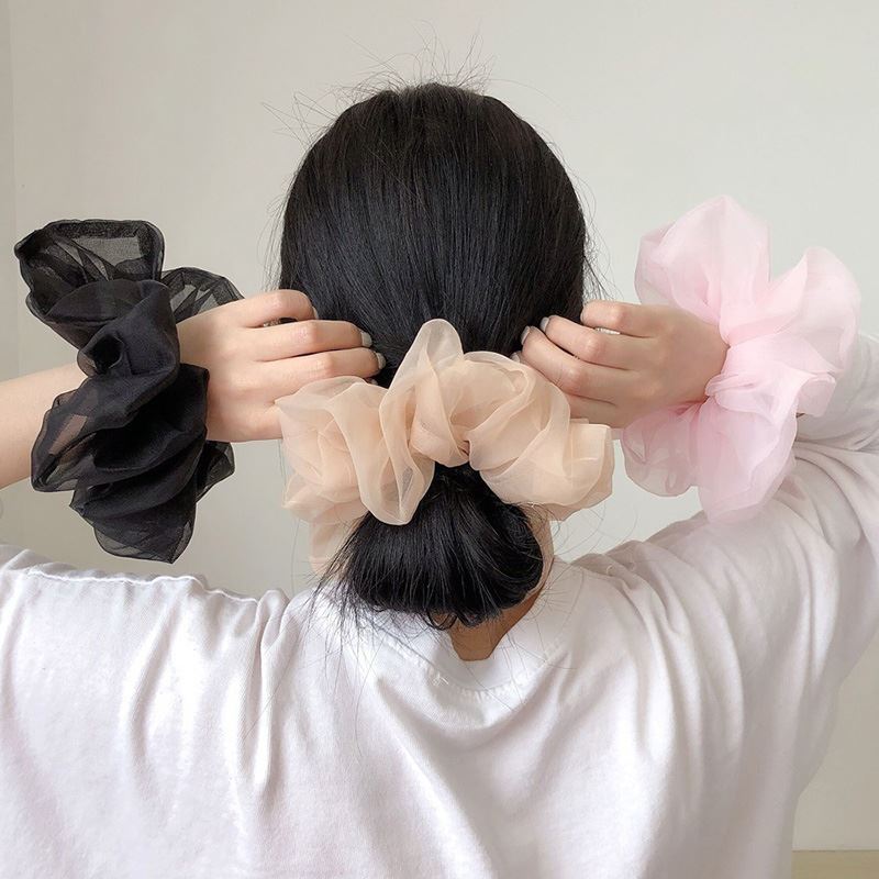 SOHO Sola XL Scrunchie - Baby Blue - Hair Accessories