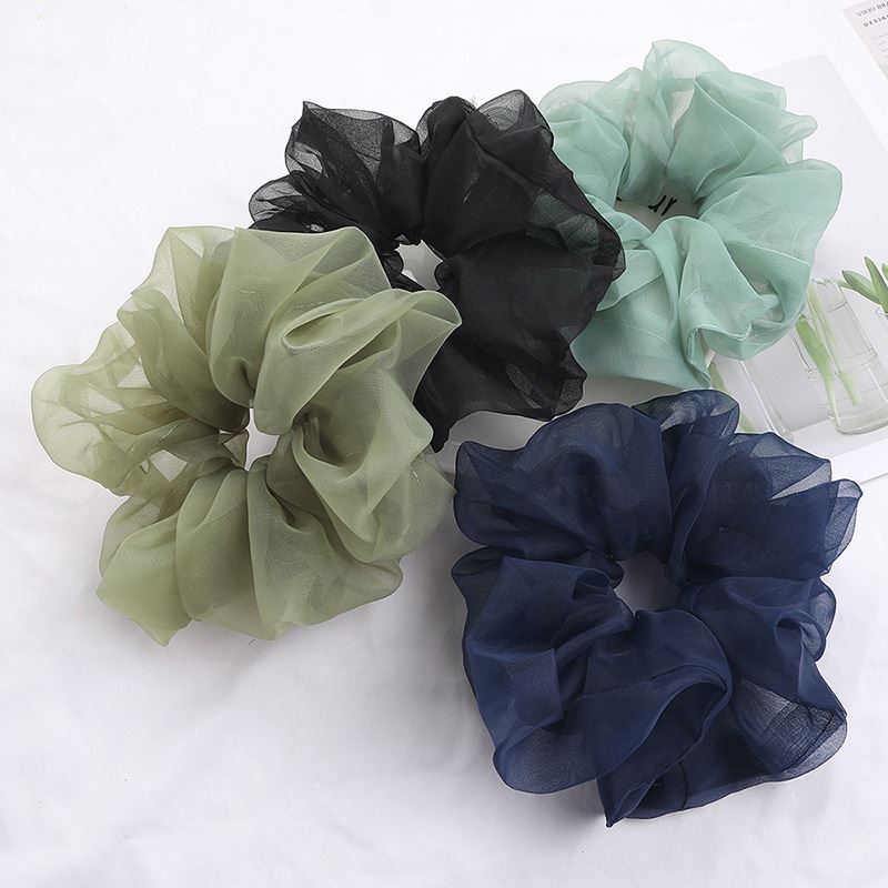 SOHO Sola XL Scrunchie - Black - Hair Accessories