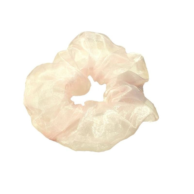 SOHO Sun XL Scrunchie - Light Yellow Shimmer - Hair Accessories