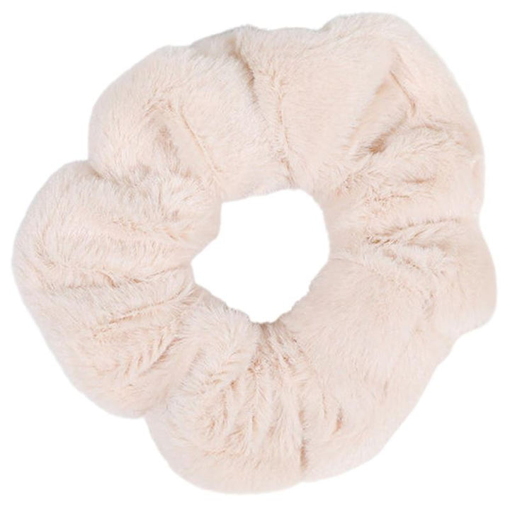 SOHO Teddie Scrunchie - Ivory - Hair Accessories
