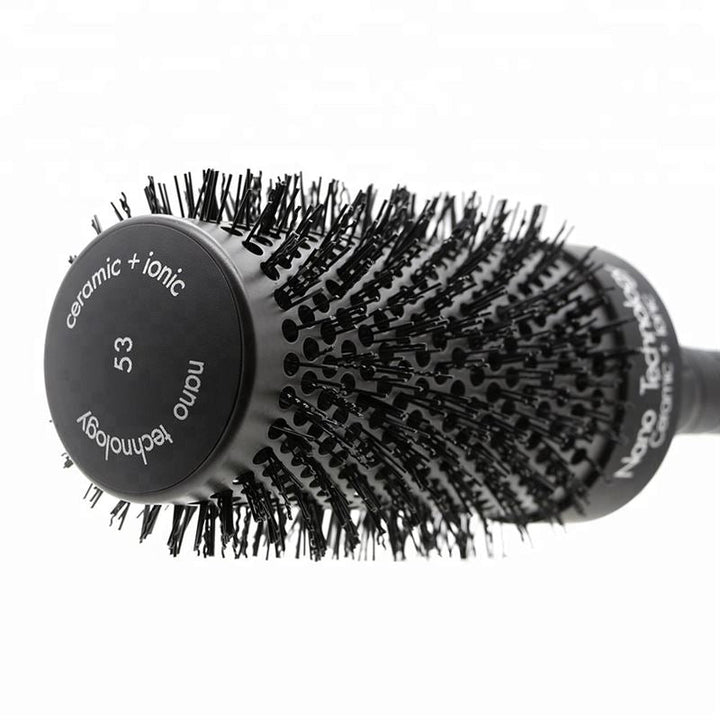 TBC Ceramic Ionic Round Hair Brush, Nano Technology, XXL 53 mm - Hair Styling tool