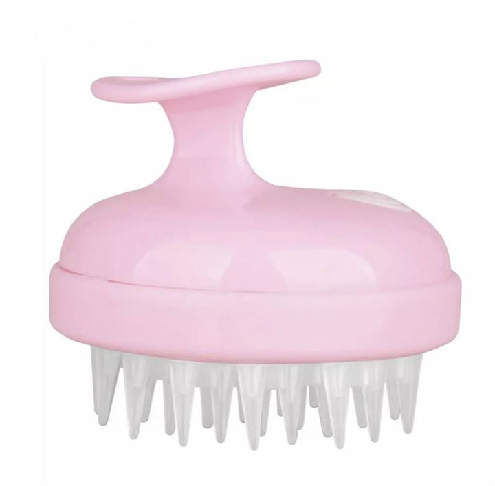 TBC Shampoo Hair Brush / Scalp Brush - Scalp Massage Brush - massage and stimulation of the scalp - Pink - Hair Styling tool