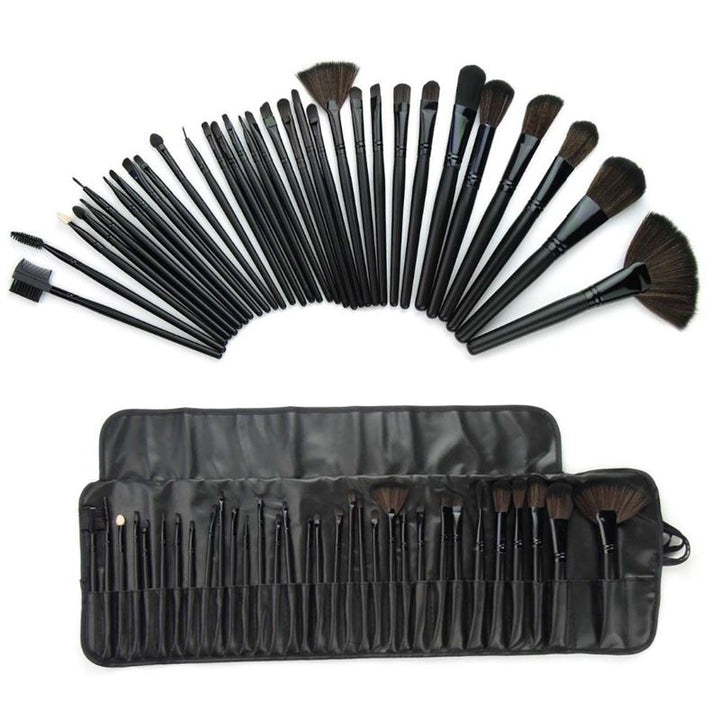 Technique PRO Makeup Brush Set - 32 pieces with black bag - Makeup Brushes