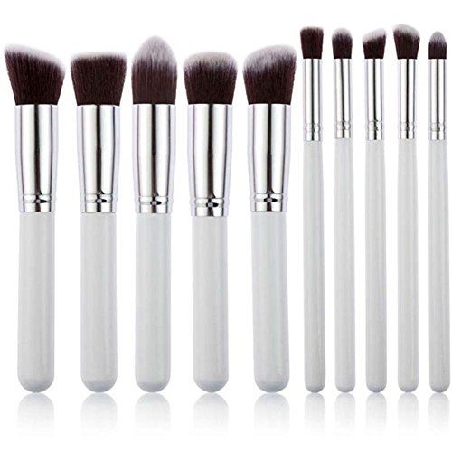 Technique PRO Makeup Brushes, Silver edition - 10 pcs - 