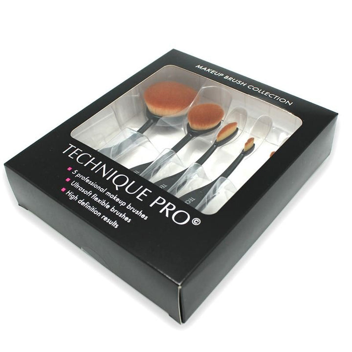 Technique PRO Oval Brushes - 5 sets - 