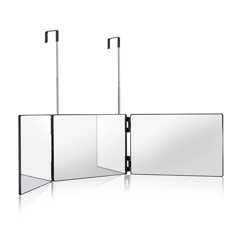 UNIQ 360 Foldable Makeup Mirror with suspension - 3 Fold Hanging Mirror - | Fashiongirl