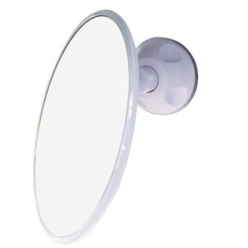 UNIQ Bathroom Mirror with suction cup x10 magnification, white - | Fashiongirl