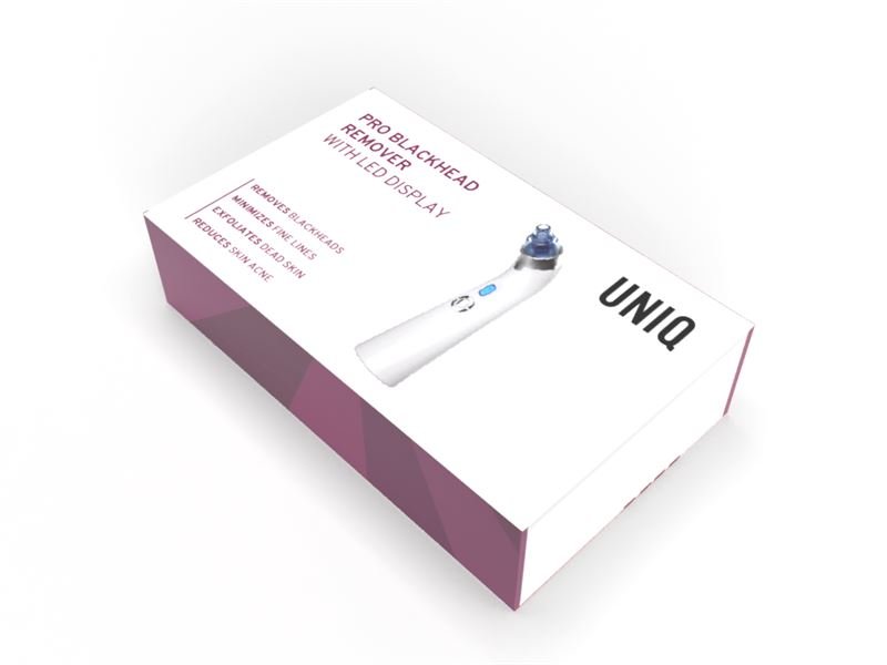 UNIQ Blackhead Suction Pro - Effective Rechargeable Blackhead Remover for pore cleansing - | Fashiongirl