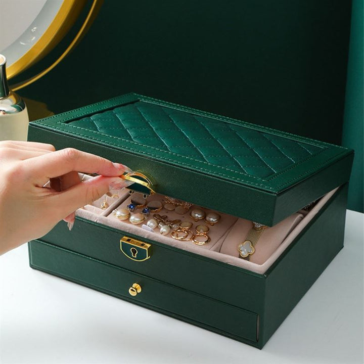 UNIQ Jewellery Box with Drawer - black - Jewelry Box