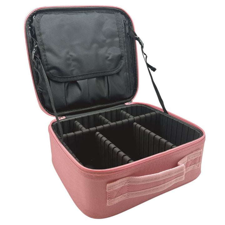 UNIQ makeup travel bag - Toiletry bag / Cosmetic bag for all your makeup - Rose - | Fashiongirl